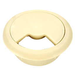 60mm Wire Grommet, Almond, 72mm