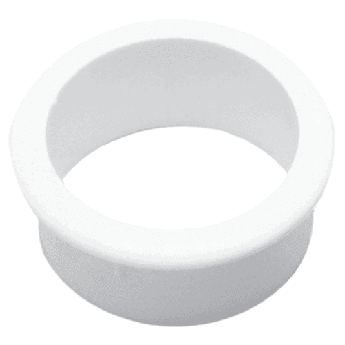 6325 2" 2-Piece Wire Grommet Cap/Liner, White