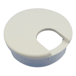 6730 2-1/2" 2-Piece Economy Wire Grommet, White