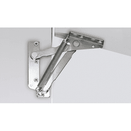 75° Up-Opening Left Hand Lift Fitting, Nickel-Plated
