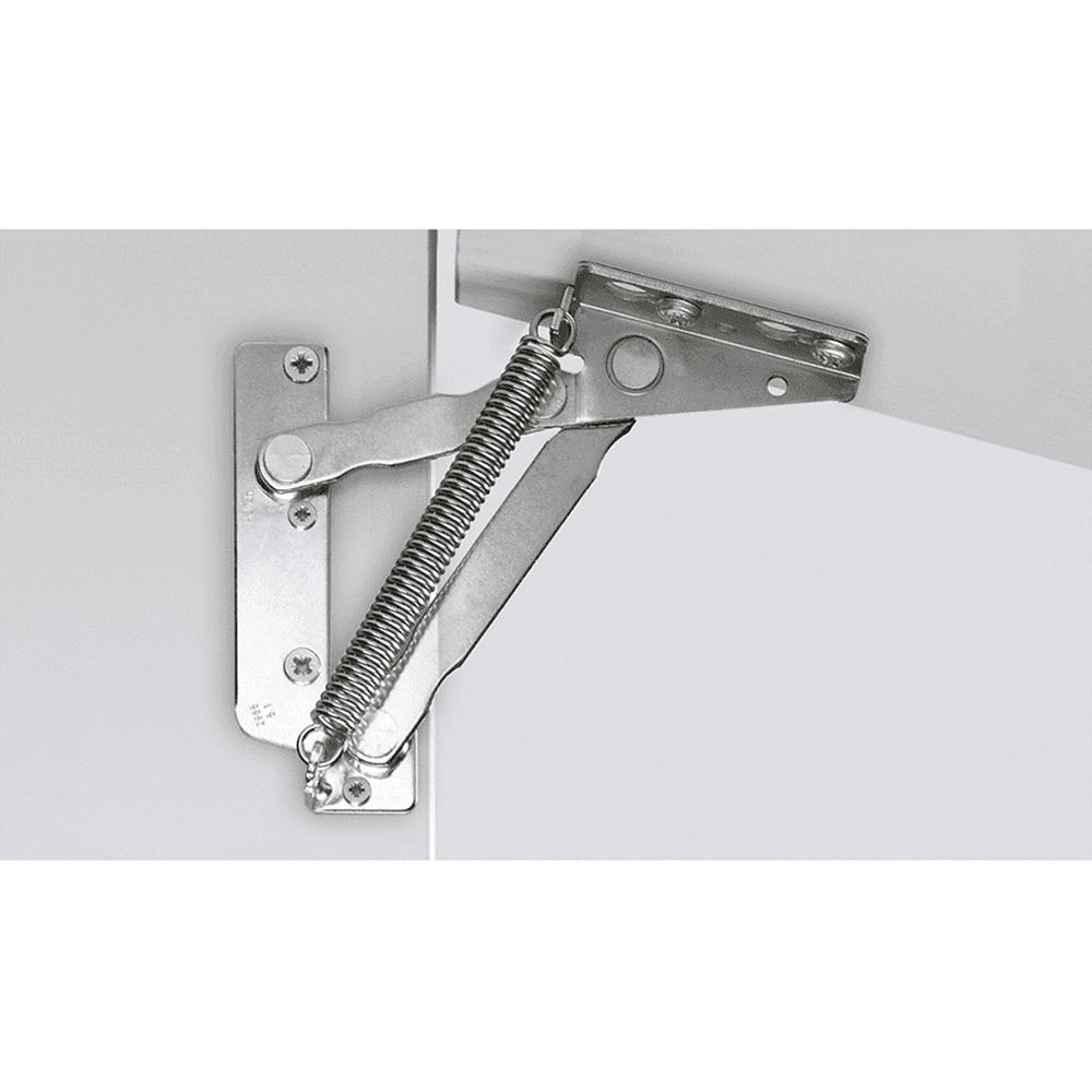 75° Up-Opening Right Hand Lift Fitting, Nickel-Plated