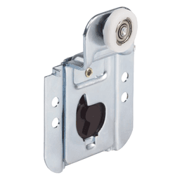 Top Line Grant 6320 2-1/2" Steel Carrier with Single Nylon Wheel, Zinc Plated