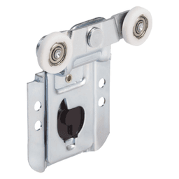 Top Line Grant 6360 2-3/4" Steel Carrier with 2-Nylon Wheel, Zinc Plated