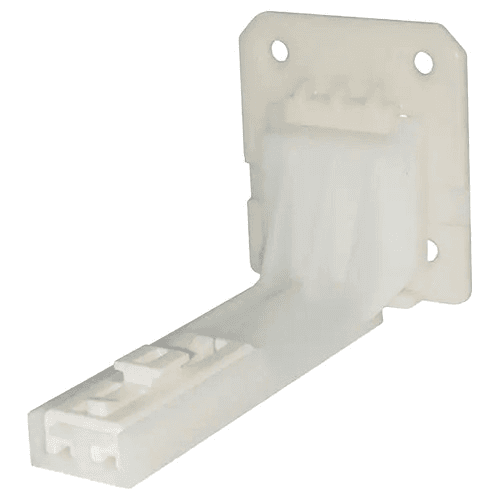 Hettich Quadro IW21 Plastic Rear Bracket, White (100/Box)