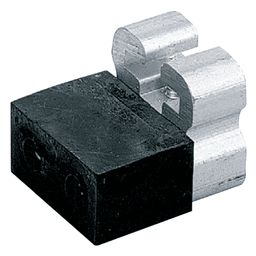 Bumper Stop 1213, Aluminum with Rubber