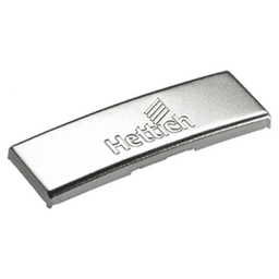 Cover Cap with Logo for Sensys Hinge Arm, Nickel-Plated