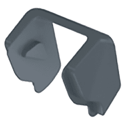 165° - 90° Opening Angle Limiter for Sensys Wide Angle Hinge, Anthracite