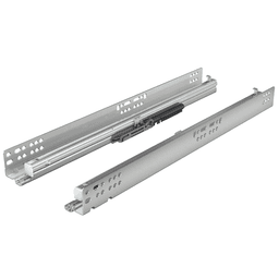 12" Quadro V6 IW21 Undermount Drawer Slide for 5/8" Material, 100lb Capacity Full Extension with Silent System Soft-Closing