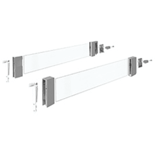 InnoTech Atira DesignSide Double Walled Drawer System, Silver, 470mm