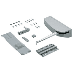 Left Hand Heavy Duty Push to Move with Magnetic Stay Closed