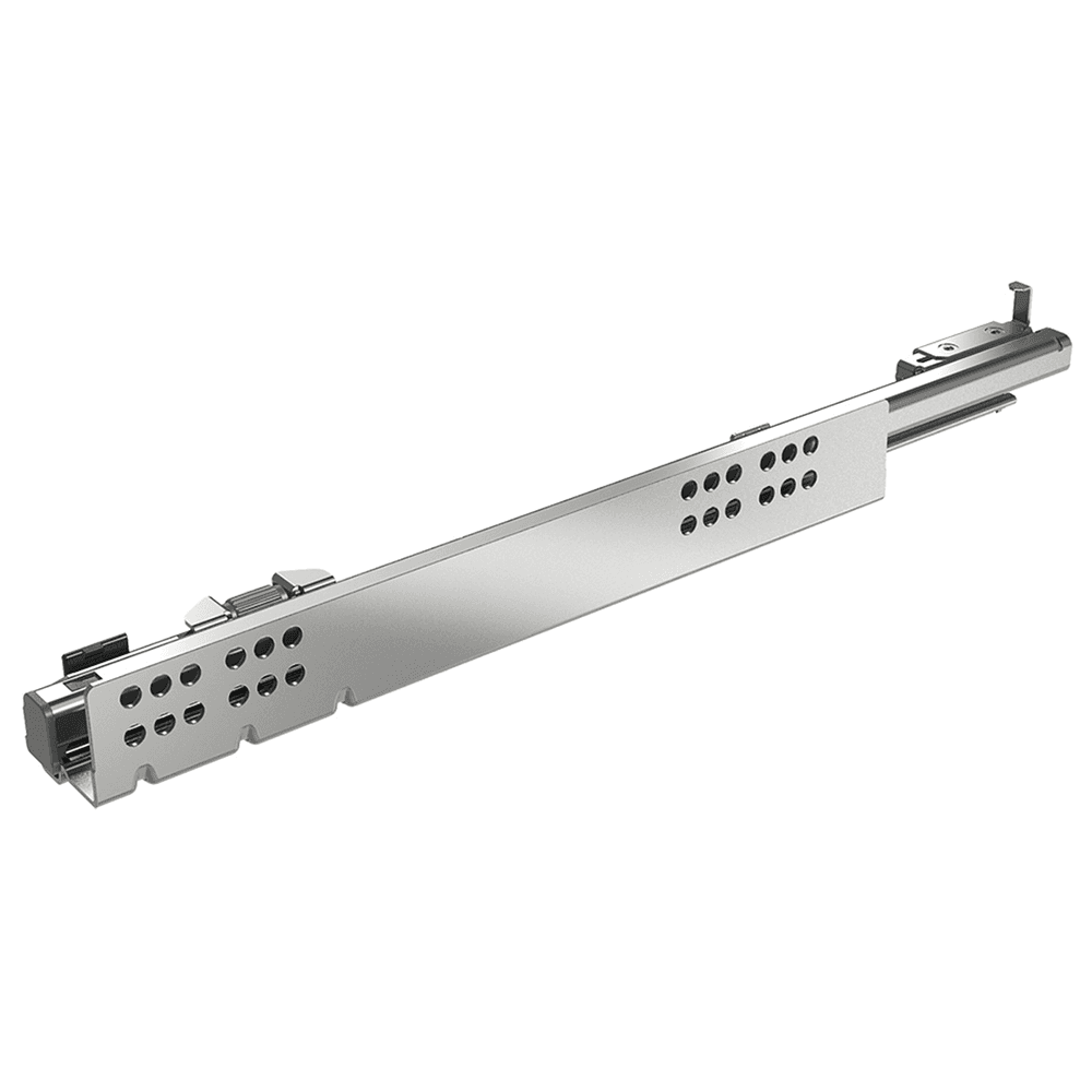 Quadro 4D V6 Right Drawer Runner with 30kg Capacity, Full Extension, Silent System, 400mm