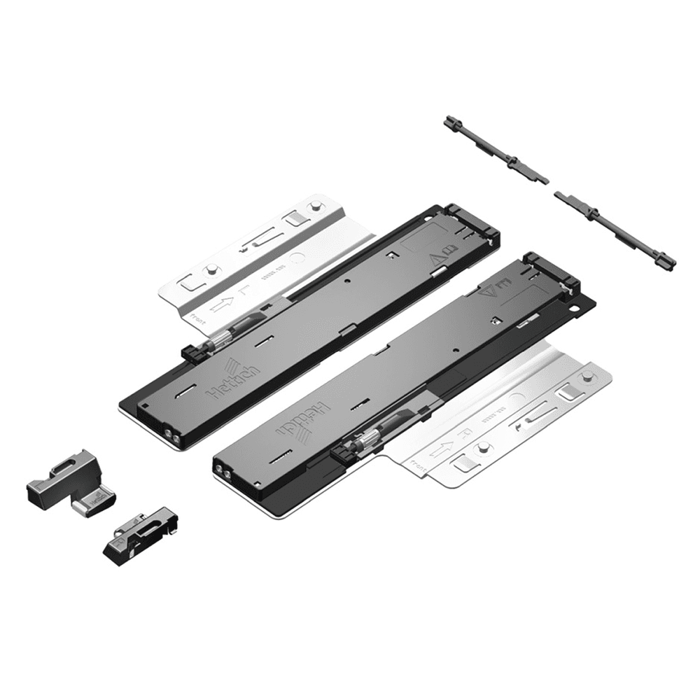 Quadro 30kg Push-to-Open Silent System for 4D V6 Undermount Slide