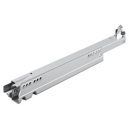 550mm Actro 5D Right Undermount Drawer Slide for 5/8" Material, 150lb Capacity Full Extension with Silent System Soft-Closing