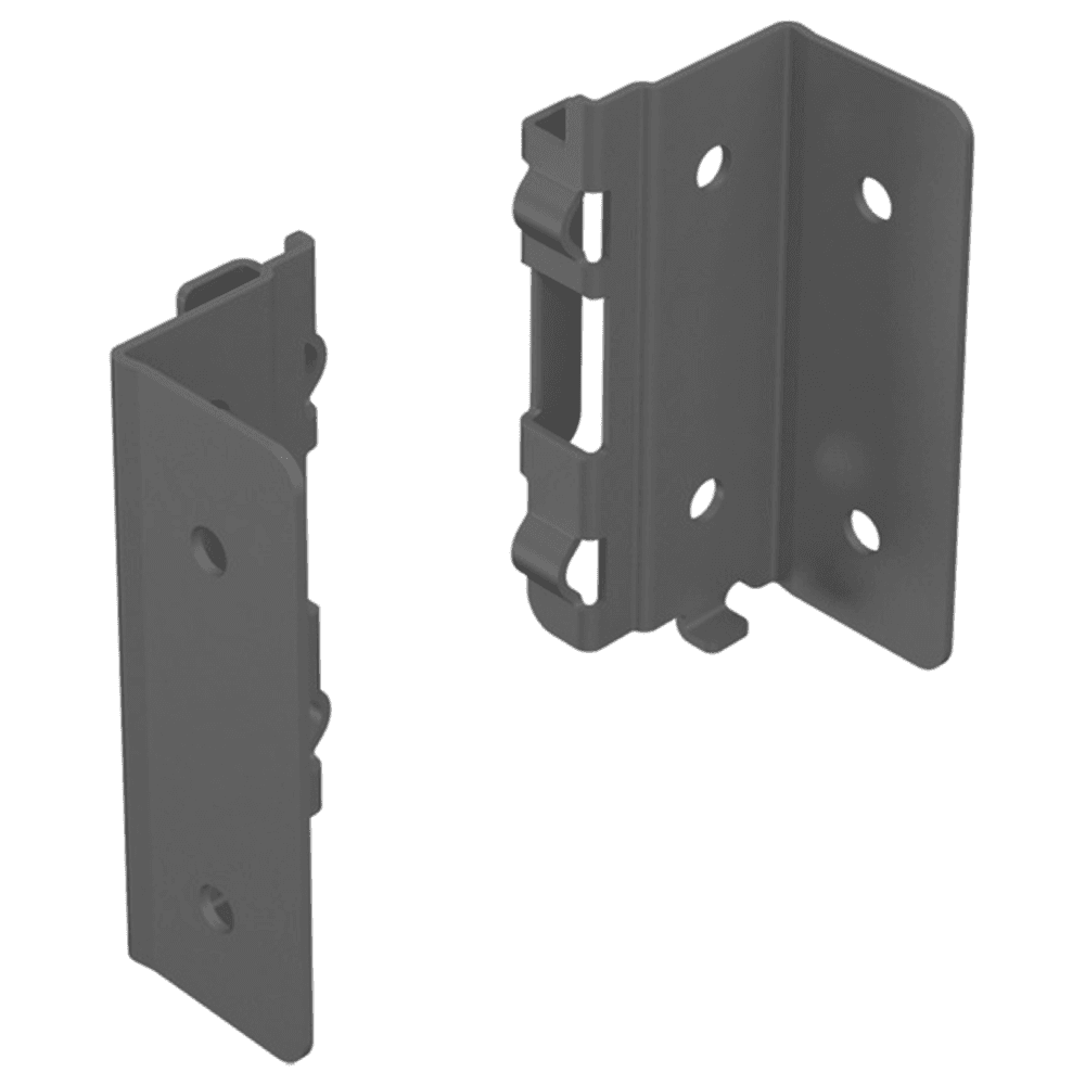 AvanTech You Left-Hand Rear Panel Connector, 101mm Drawer Height, Anthracite