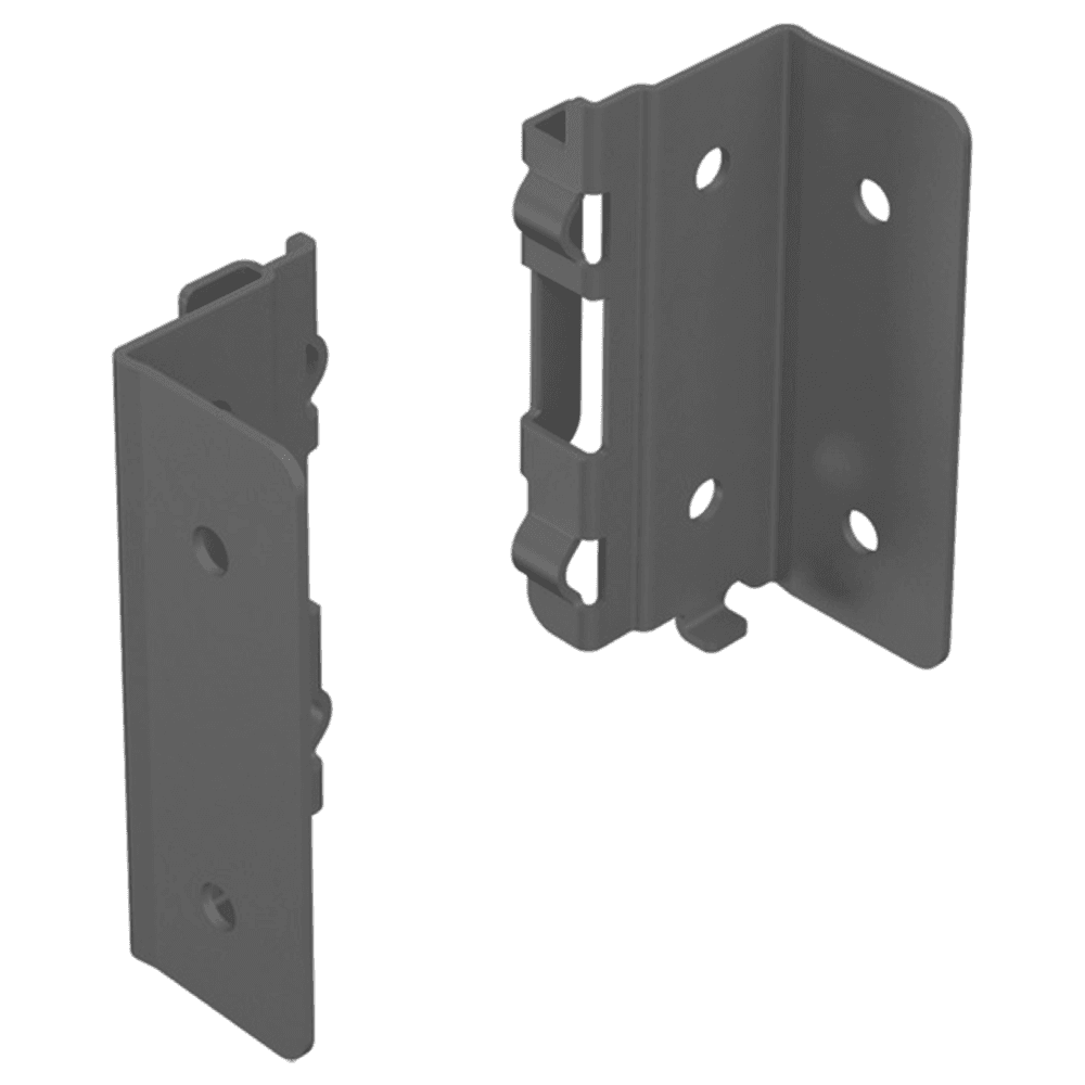 AvanTech You Right-Hand Rear Panel Connector, 101mm Drawer Height, Anthracite