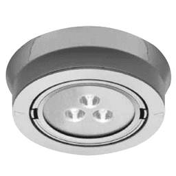 ARF LED 3W Warm White Spot Light, 2-15/16", Gold
