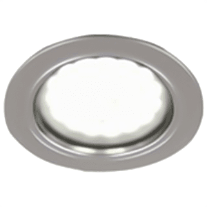KB12 LED 1.6W Cool White Strip Light, 2-5/8", Gold