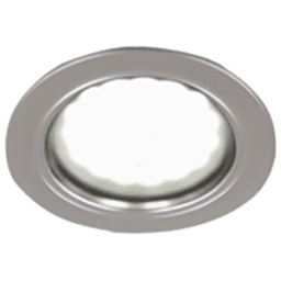 KB12 LED 1.6W Cool White Strip Light, 2-5/8", Gold