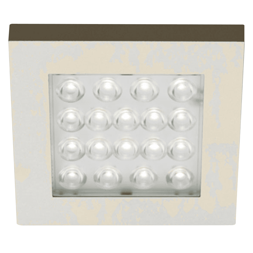 EQ LED 1.2W Warm White Spot Light, 3", Stainless Steel