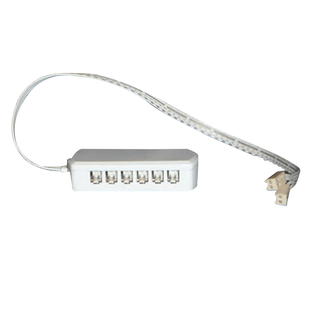 NVK6/4 Terminal Block for 10W Halogen Spotlights, 2-1/2", White