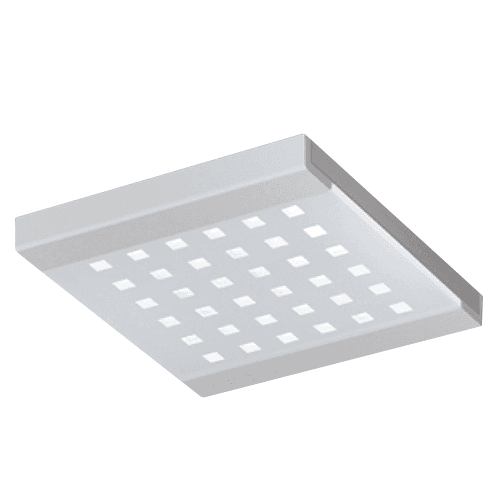 QPad LED 7.5W Cool White Spot Light, 4", Black