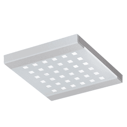 QPad LED 7.5W Cool White Spot Light, 4", Black