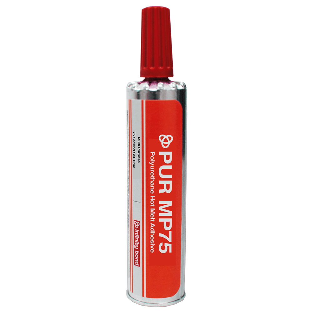 MP75 Polyurethane Hot Melt Adhesive, Translucent, 50g Cartridge