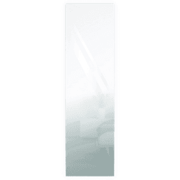 7-3/4" Mirror Door Non-Electric Ironing Center with 42" Swiveling Board/Right-Side Hinge, Unfinished Finish
