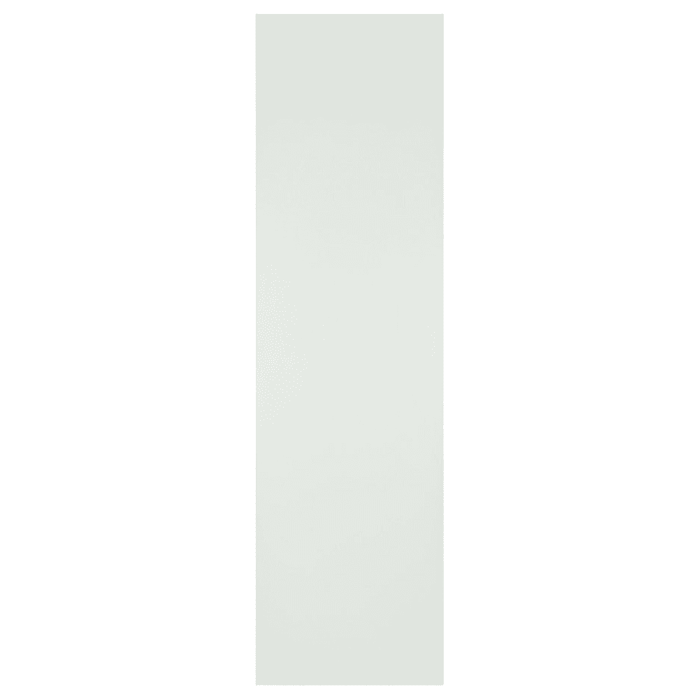 7-3/4" Flat White Door Non-Electric Ironing Center with 46" Swiveling Board/Right-Side Hinge, Unfinished Finish