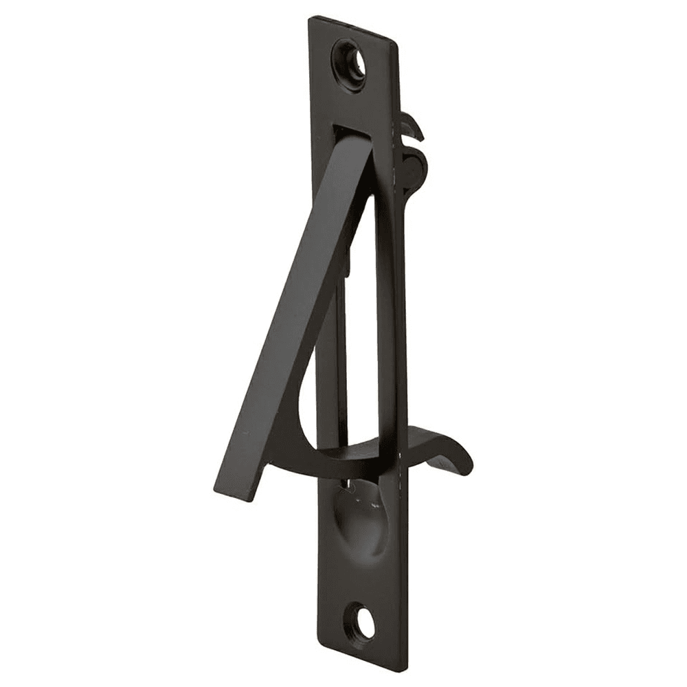 3-7/8" Sliding Door Edge Pull, Dark Bronze