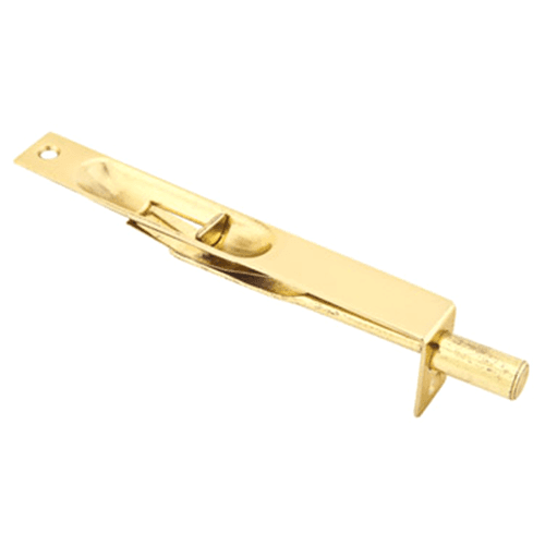 262 Flush Bolt, Polished Brass