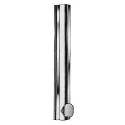 40-6 Surface Bolt, Bright Chrome