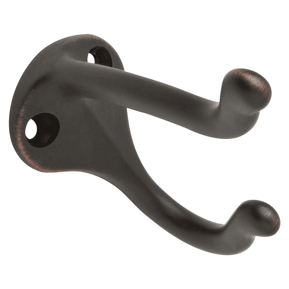 1-3/4" Coat/Hat Hook, Satin Chrome Finish