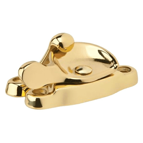 Brass Window Lock, Bright Brass