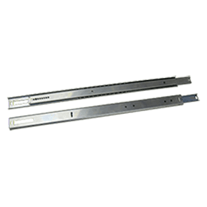 1000 Drawer Slide with 35lb Capacity, 3/4 Extension, Center-Mount, Zinc, 14-7/8