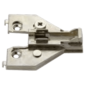 SFX 33 Series Face Frame Clip Plate with Cam Adjustment, 6mm