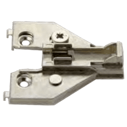 SFX 33 Series Face Frame Clip Plate with Cam Adjustment, 6mm