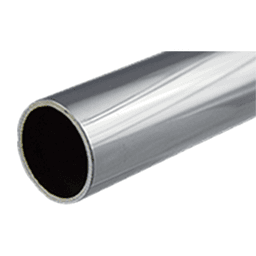 1-1/16" Diameter x 12' Long Heavy-Duty Round Closet Rod, Chrome Plated Finish