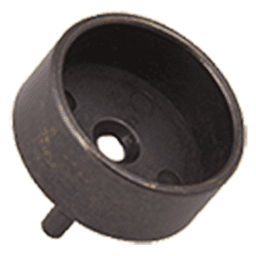1-5/16" Diameter Closet Rod Closed Round Socket with 5mm Pin/Screw, Oil-Rubbed Bronze Finish