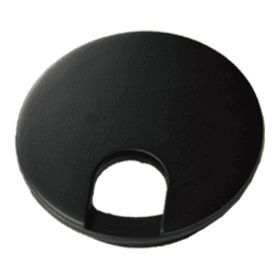 2-1/2" Metal Grommet, Matte Black
