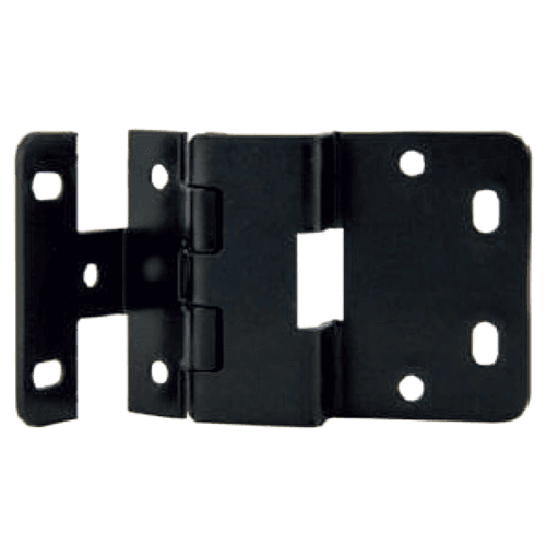 760.45 Five Knuckle Institutional Hinge, 3/4" Overlay, Black