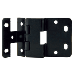 760.45 Five Knuckle Institutional Hinge, 3/4" Overlay, Black