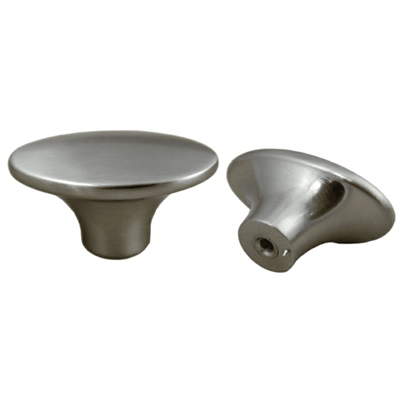 47.8mm Oval Knob, Satin Nickel