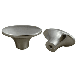 47.8mm Oval Knob, Satin Nickel