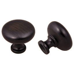 31mm St. Louis Mushroom Knob, Oil-Rubbed Bronze
