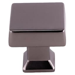 29.8mm Colorado Square Knob, Dark Pewter