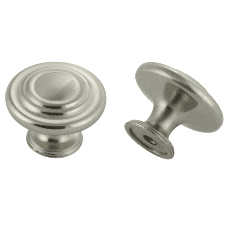 1-3/8" Spherical Knob, Satin Nickel