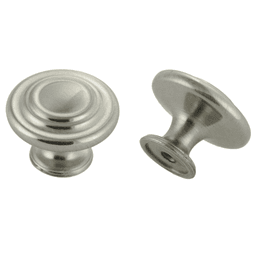1-3/8" Spherical Knob, Satin Nickel