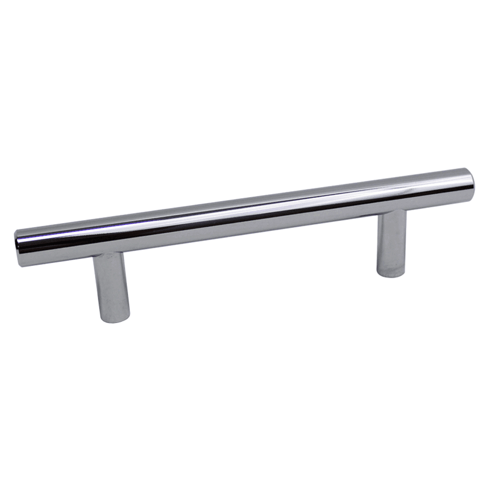 3-25/32" T-Bar Pull, Polished Chrome
