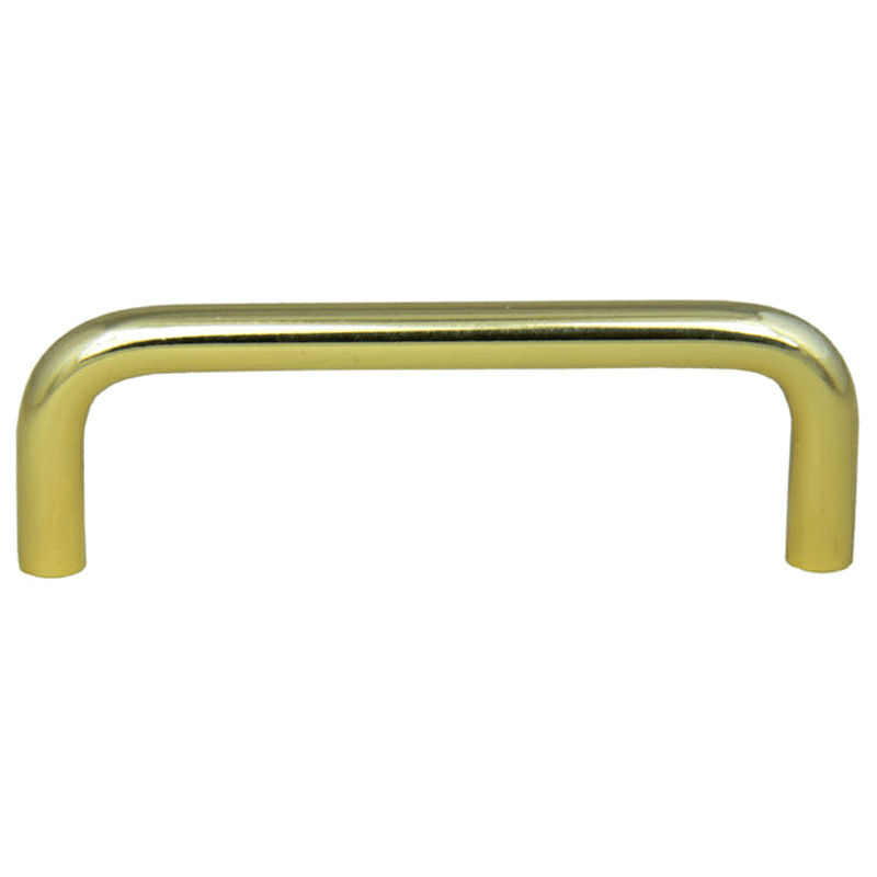 3-1/2" Wire Pull, Polished Brass